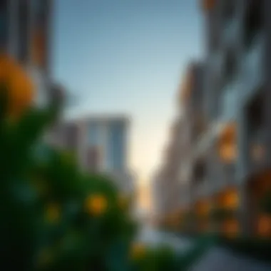 Architectural details of residential properties