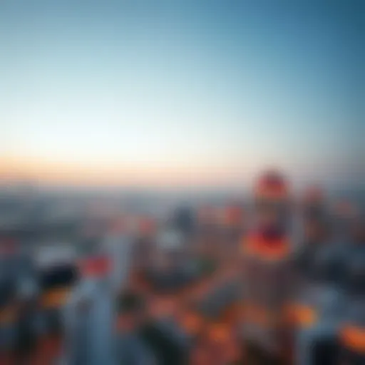 Panoramic view of Jumeirah Garden City