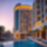 Stunning architectural design of Lana Residences