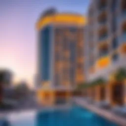 Stunning architectural design of Lana Residences