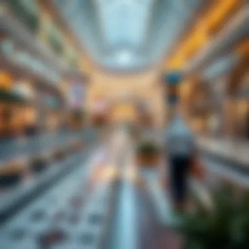 Architectural Splendor of Mall of the Emirates Stunning architecture of Mall of the Emirates