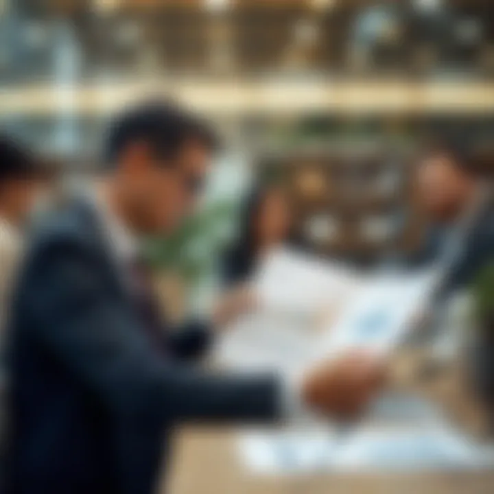 Professional conducting a financial analysis for real estate investment