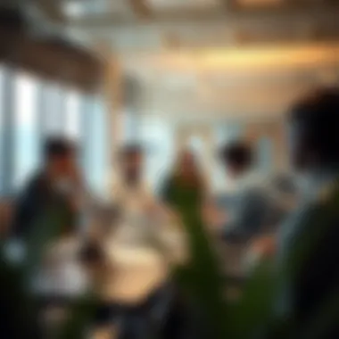 Students engaged in a real estate strategy workshop