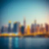 Stunning skyline view of Dubai showcasing Meraas Properties
