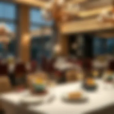 Culinary Elegance: Dining Experience at Movenpick Elegant dining setup showcasing culinary delights