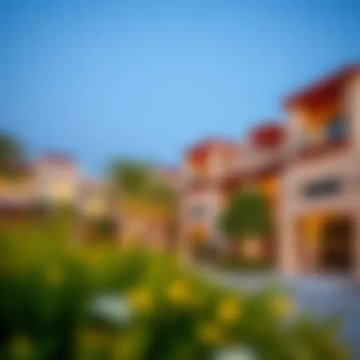 Architectural design of Ponderosa Dubai showcasing modern elegance