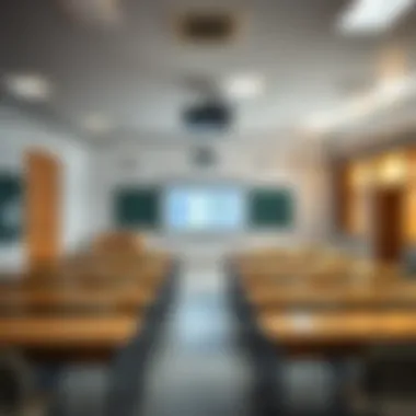 State-of-the-Art Classroom State-of-the-art classroom equipped with advanced technology