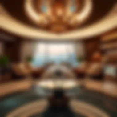 Opulent Amenities of Prive Luxurious amenities at Prive by Damac showcasing opulence