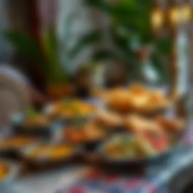 Cultural diversity reflected in various iftar dishes