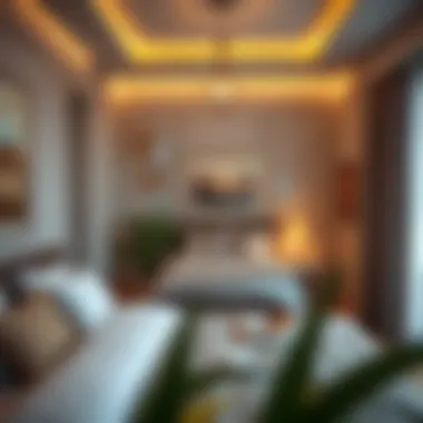 Comfortable Living Spaces in Karama Interior of a cozy bedroom available for rent in Karama