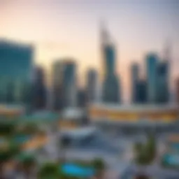 Stunning skyline of Royal Hub Tecom showcasing modern architecture