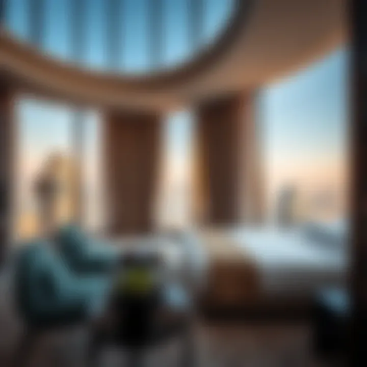 Breathtaking Views from Hotel Suites Elegant suite with a stunning view