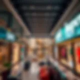 Inside a Luxurious Mall in Dubai Luxurious mall interior showcasing high-end retail stores