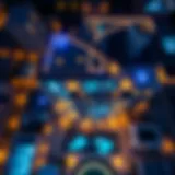 Aerial view showcasing the stunning architecture of Slab D3 Dubai