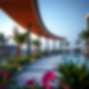 Modern community amenities in Sobha City Dubai