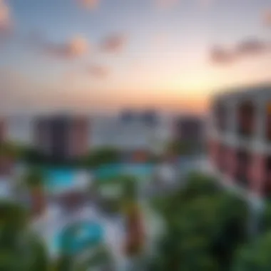 Panoramic view of the surrounding area of Sobha City Dubai