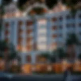 Architectural Elegance of Building 4 Architectural facade of Sobha Hartland Greens Building 4