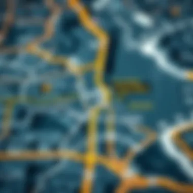 Accessibility Routes to SPS Dubai Map highlighting key accessibility routes to SPS Dubai.