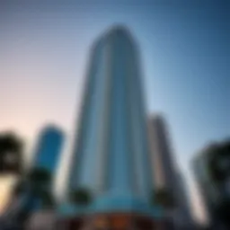 Exterior view showcasing the architectural brilliance of Standard Chartered Tower