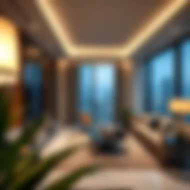 Luxurious Interiors of Apartments in الهيلي Luxurious apartment interiors in الهيلي highlighting modern design