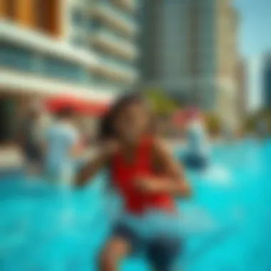 Active Community Life on Palm Jumeirah Vibrant community events and recreational activities at Palm Jumeirah