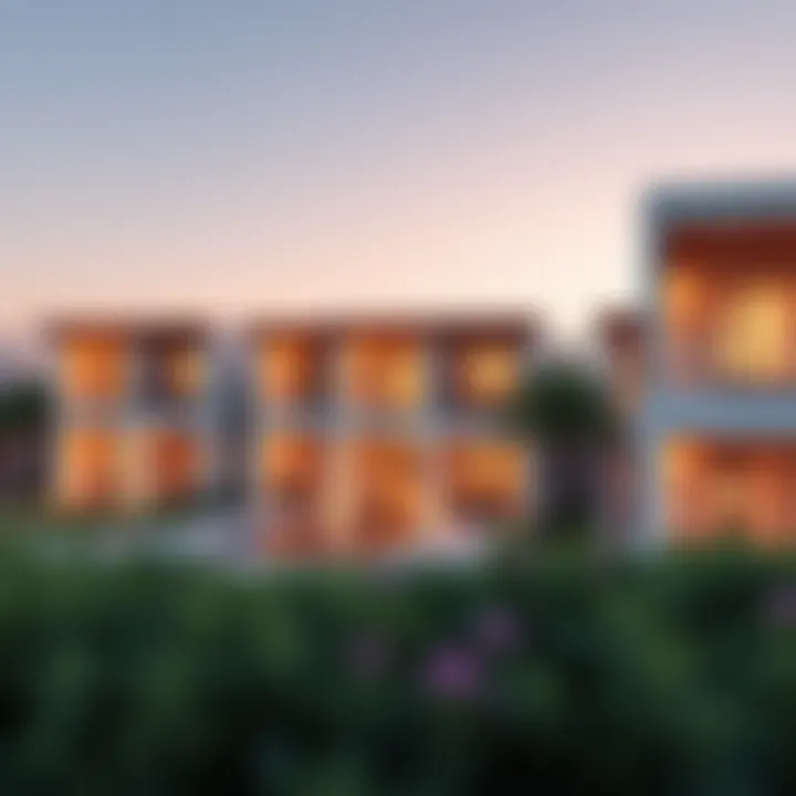 Stunning architectural design of The Valley community