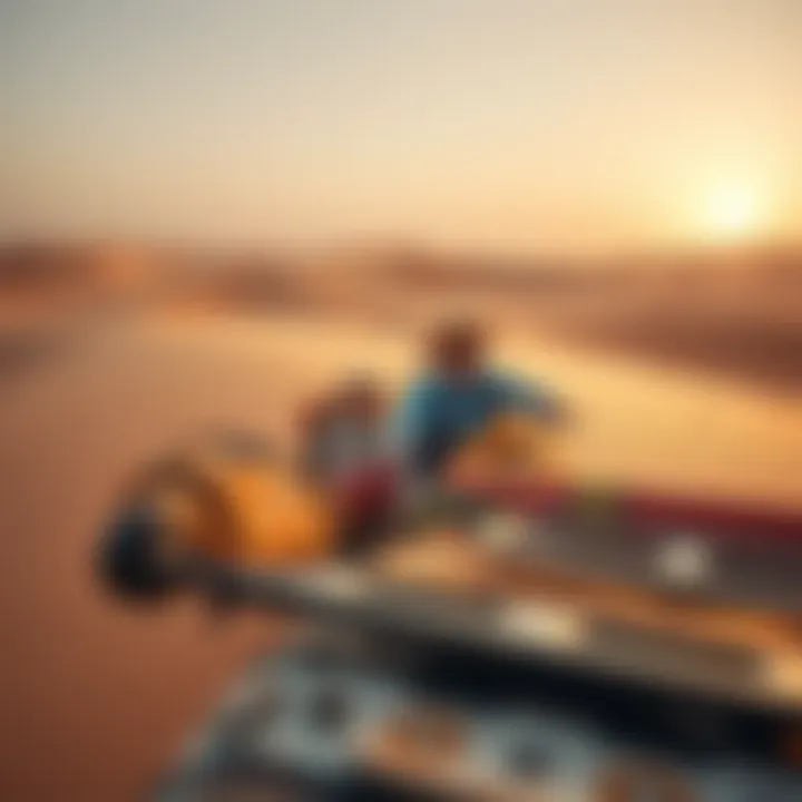 Adventure in the Desert Family exploring Dubai's desert safari