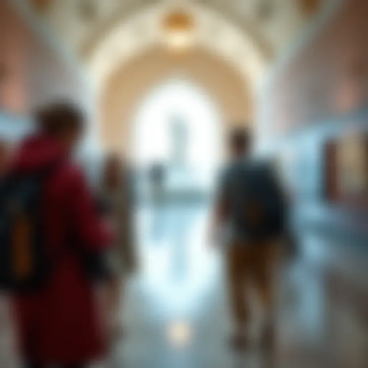 Exploring History in Dubai Family visiting a museum in Dubai