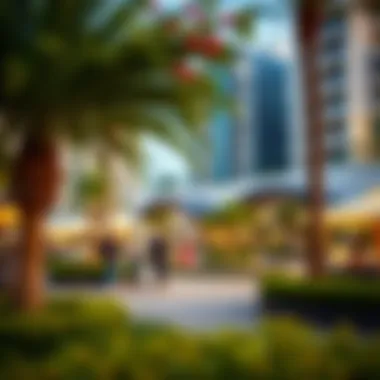 Vibrant community life at Town Square featuring parks and recreational areas