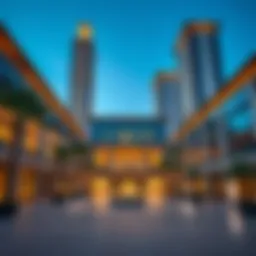 Stunning architectural design of Town Square Dubai