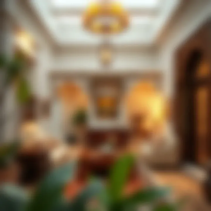 Emirati Home Interiors: A Glimpse of Tradition Interior design of traditional Emirati home