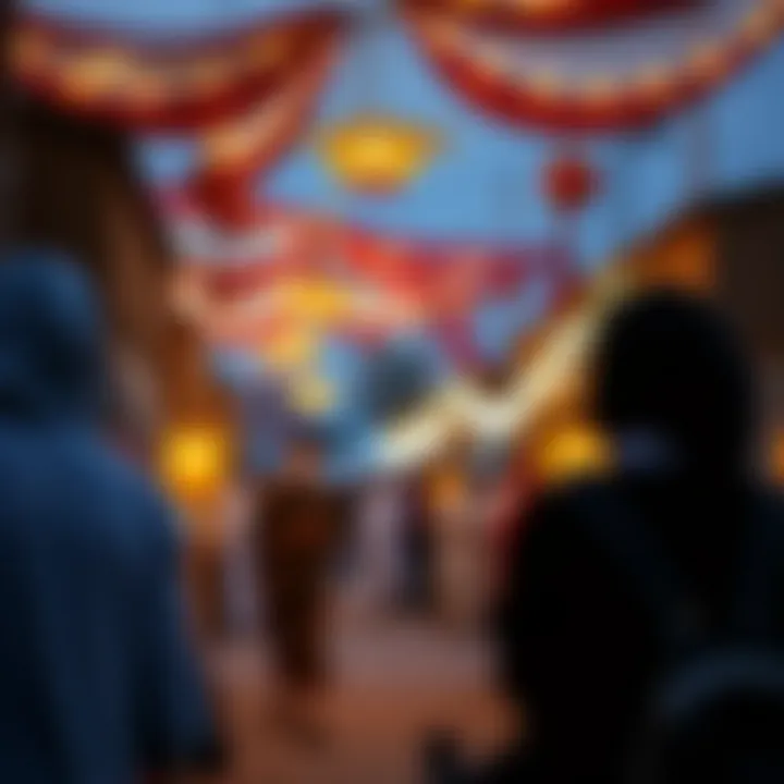 Cultural festival showcasing UAE heritage and traditions