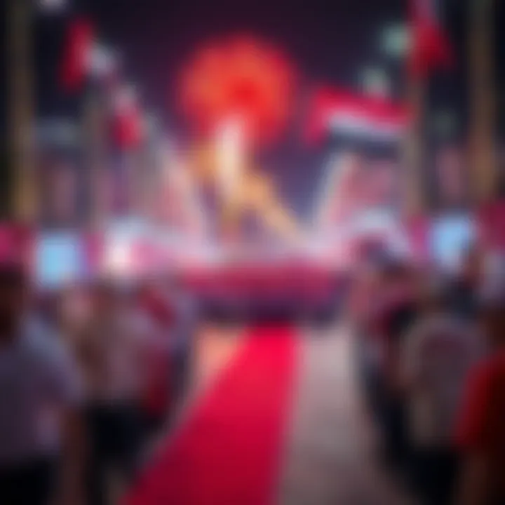 Celebration of UAE National Day festivities