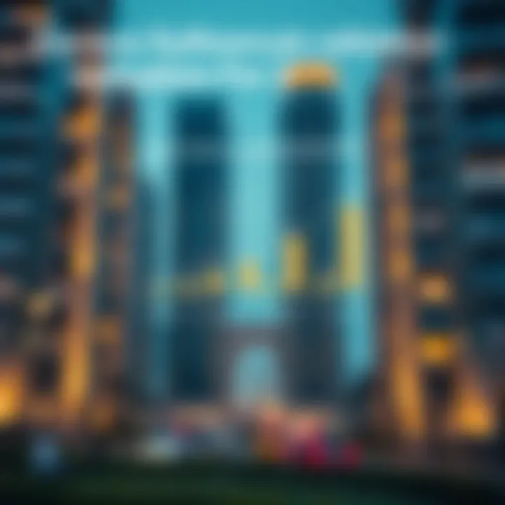 Chart depicting factors influencing property valuation based on BUA