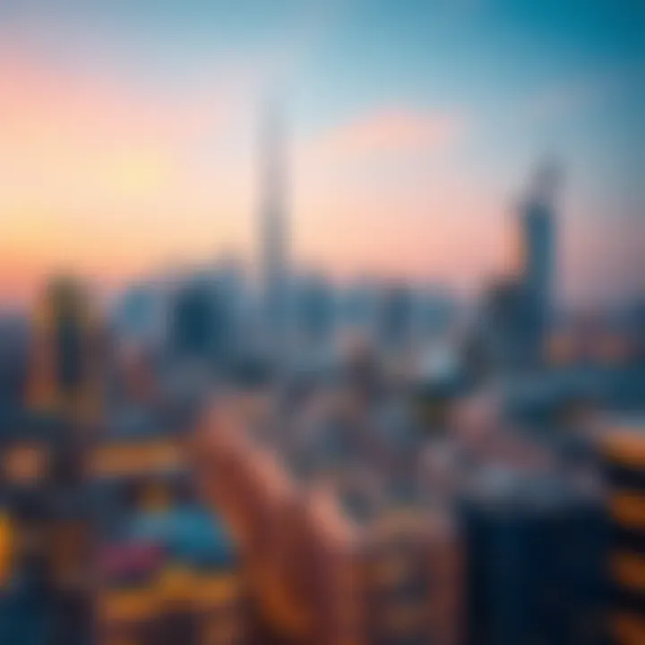 Overview of the Dubai skyline highlighting real estate opportunities