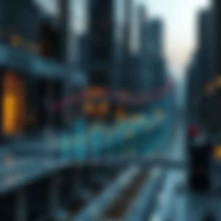 Graph illustrating economic growth factors impacting Dubai