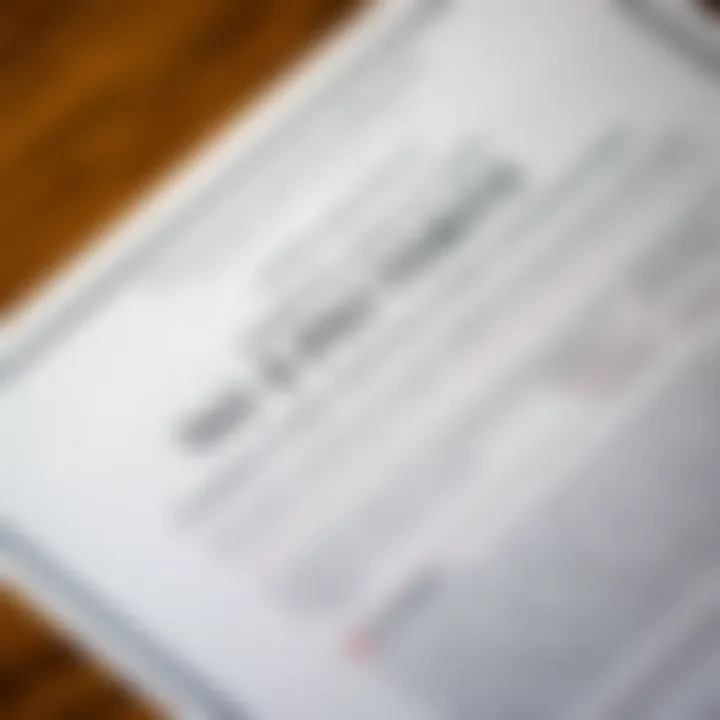 A close-up of a No Objection Certificate with essential details highlighted