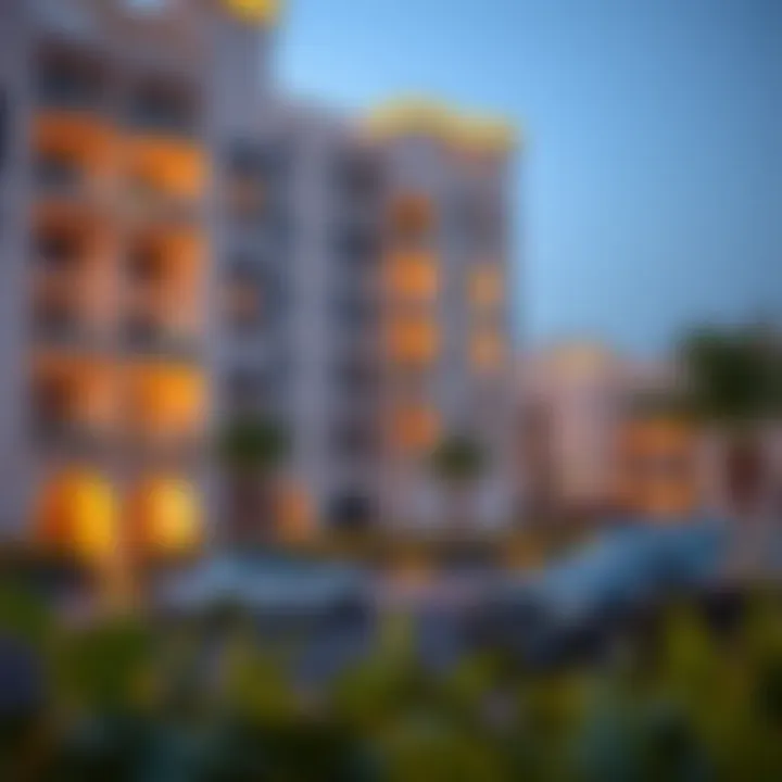 A luxury apartment in Dubai representing expatriate living