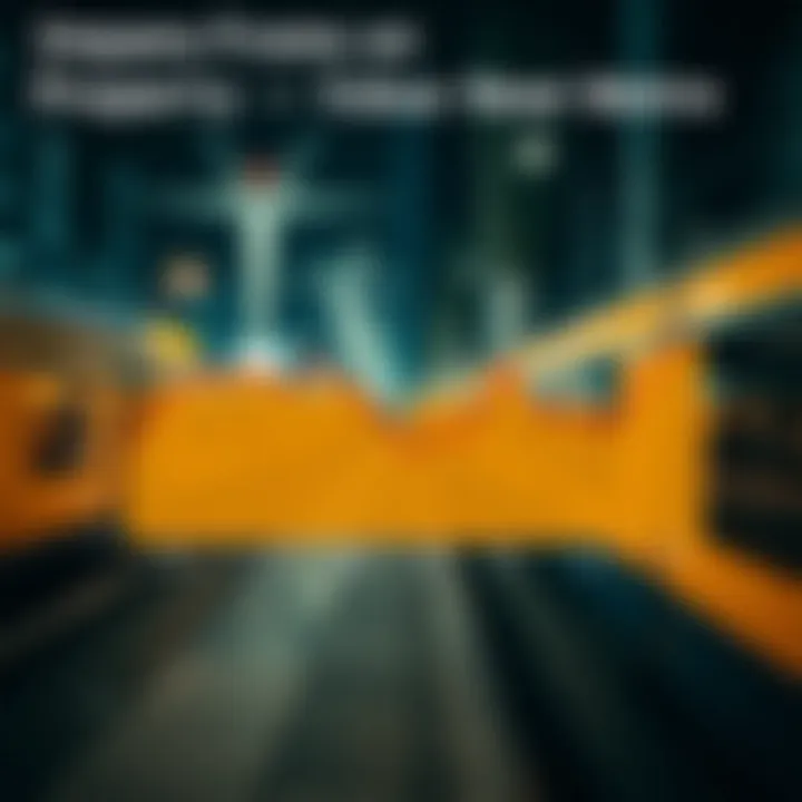 Impact on Property Values Near Metro Graph showing property value changes near metro stations in Dubai