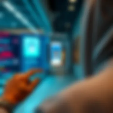 Electronic Emirates ID interface