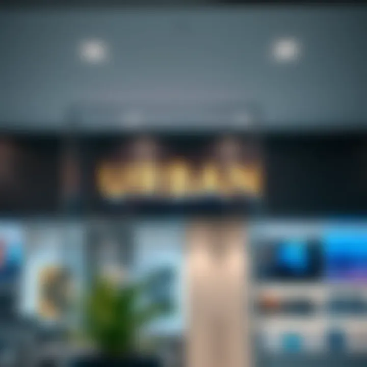 Urban Company office branding elements and logo display