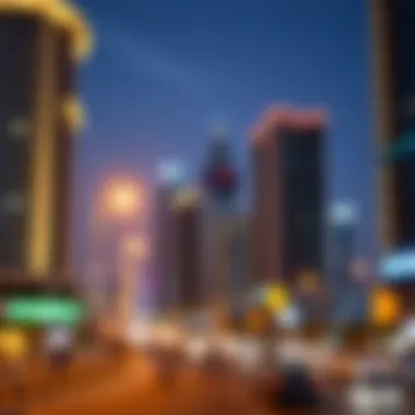 Strategic Connectivity of Karama Strategic location map highlighting Karama's connectivity