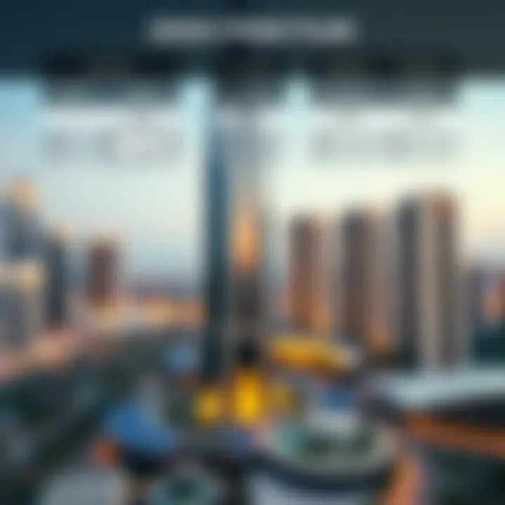 Comparison of Zada Tower with Similar Properties Comparison chart of Zada Tower floor plans with similar Dubai properties