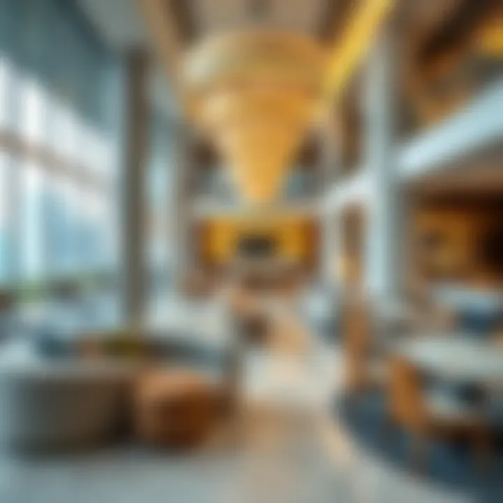 Lifestyle Amenities in Zada Tower Floor Plans Lifestyle amenities available in Zada Tower depicted in a floor plan